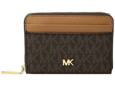 michael kors zip card case|michael kors credit card wallet.